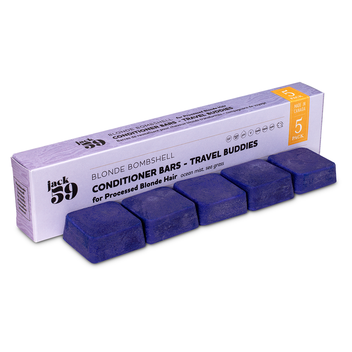 Blonde Bombshell Conditioner Travel Buddies Refilll Pack