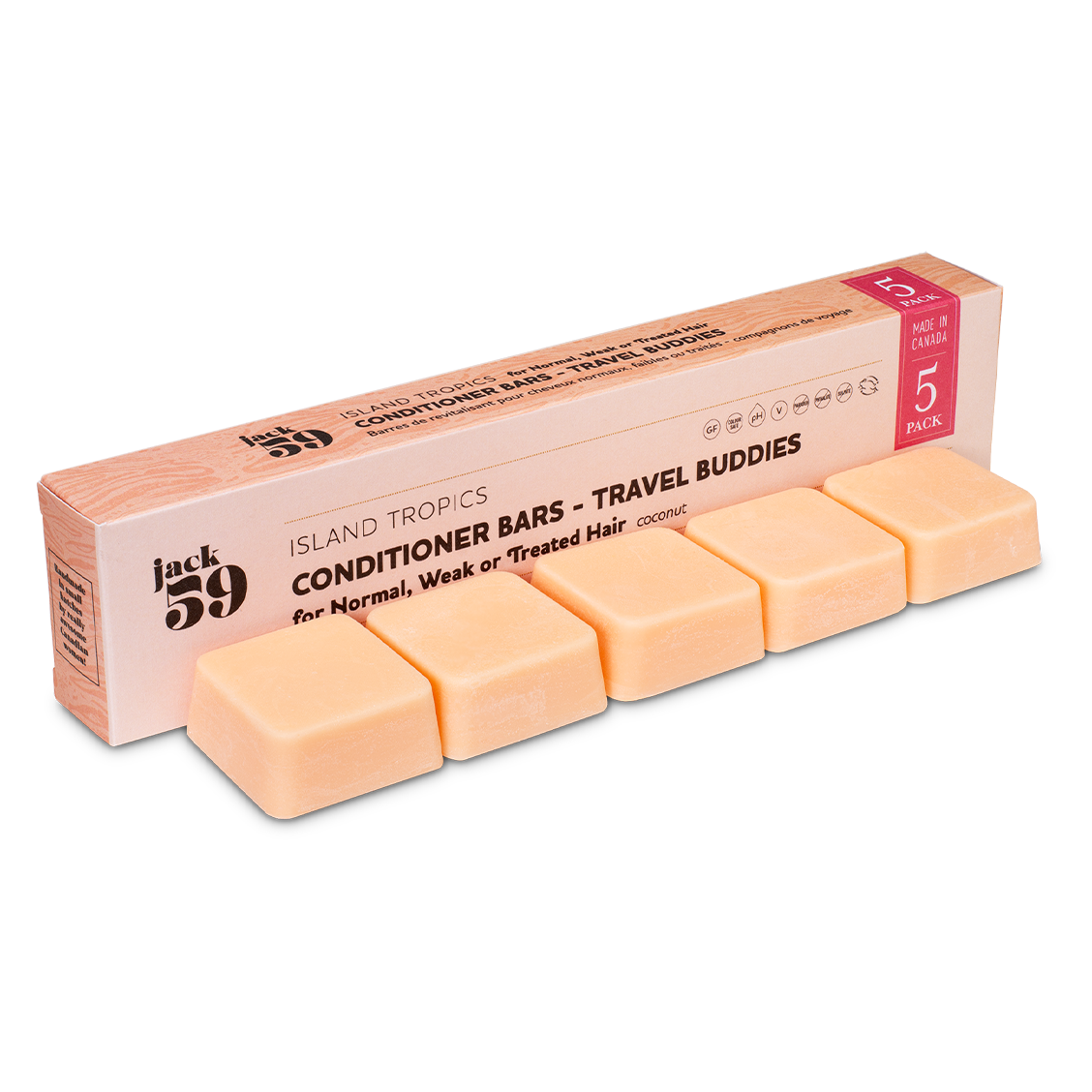 Island Tropics Conditioner Travel Buddies Refilll Pack