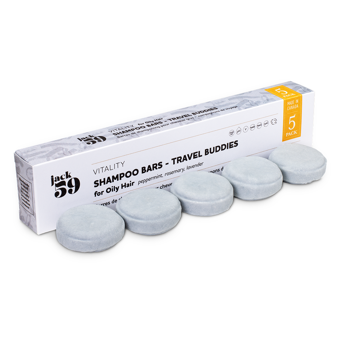 Vitality Shampoo Travel Buddies Refilll Pack