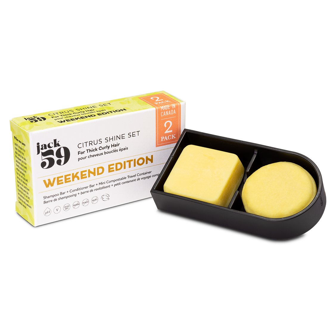 Citrus Shine Weekend Edition Travel Set