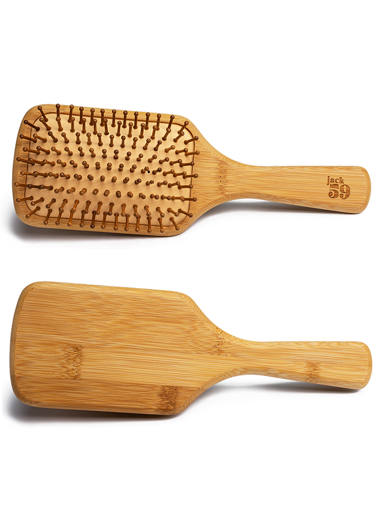 Sustainable, Gentle and Natural Bamboo Hair Brush for Great Hair Days – Jack59