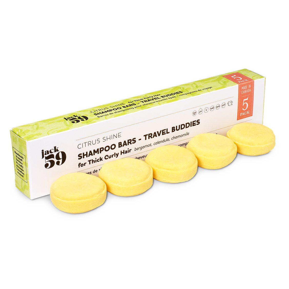 Citrus Shine Shampoo Travel Buddies Refilll Pack