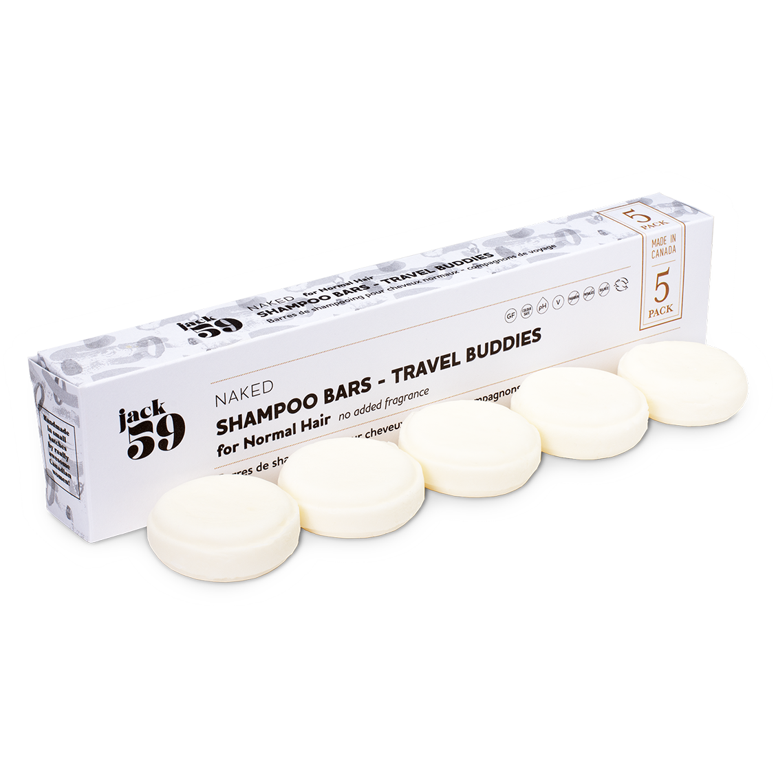 Naked Shampoo Travel Buddies Refill Pack