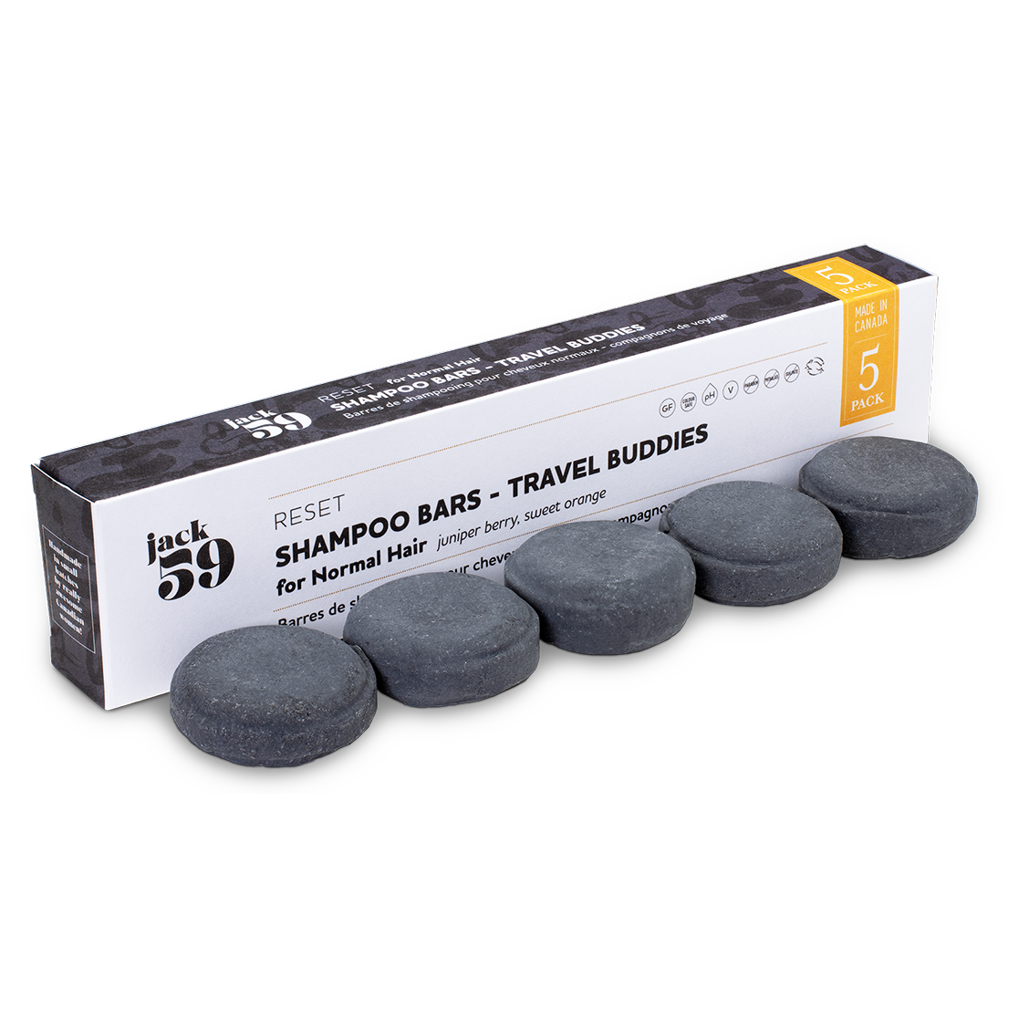 Reset Shampoo Travel Buddies Refill Pack