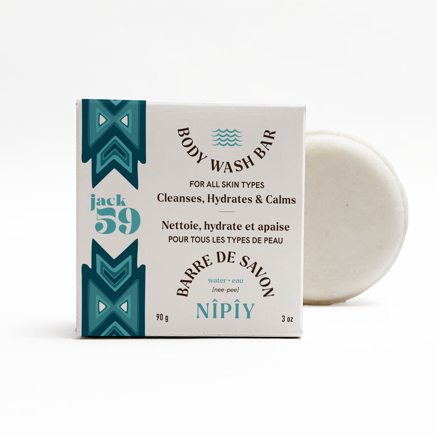 Nîpîy (Water) Body Wash Bar