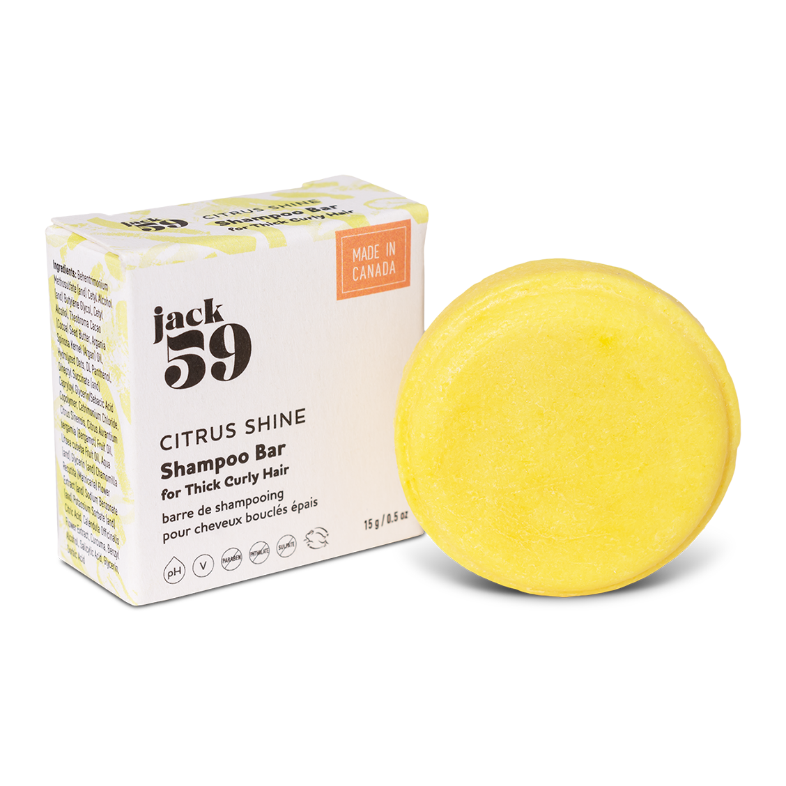 Citrus Shine Travel Shampoo Buddy