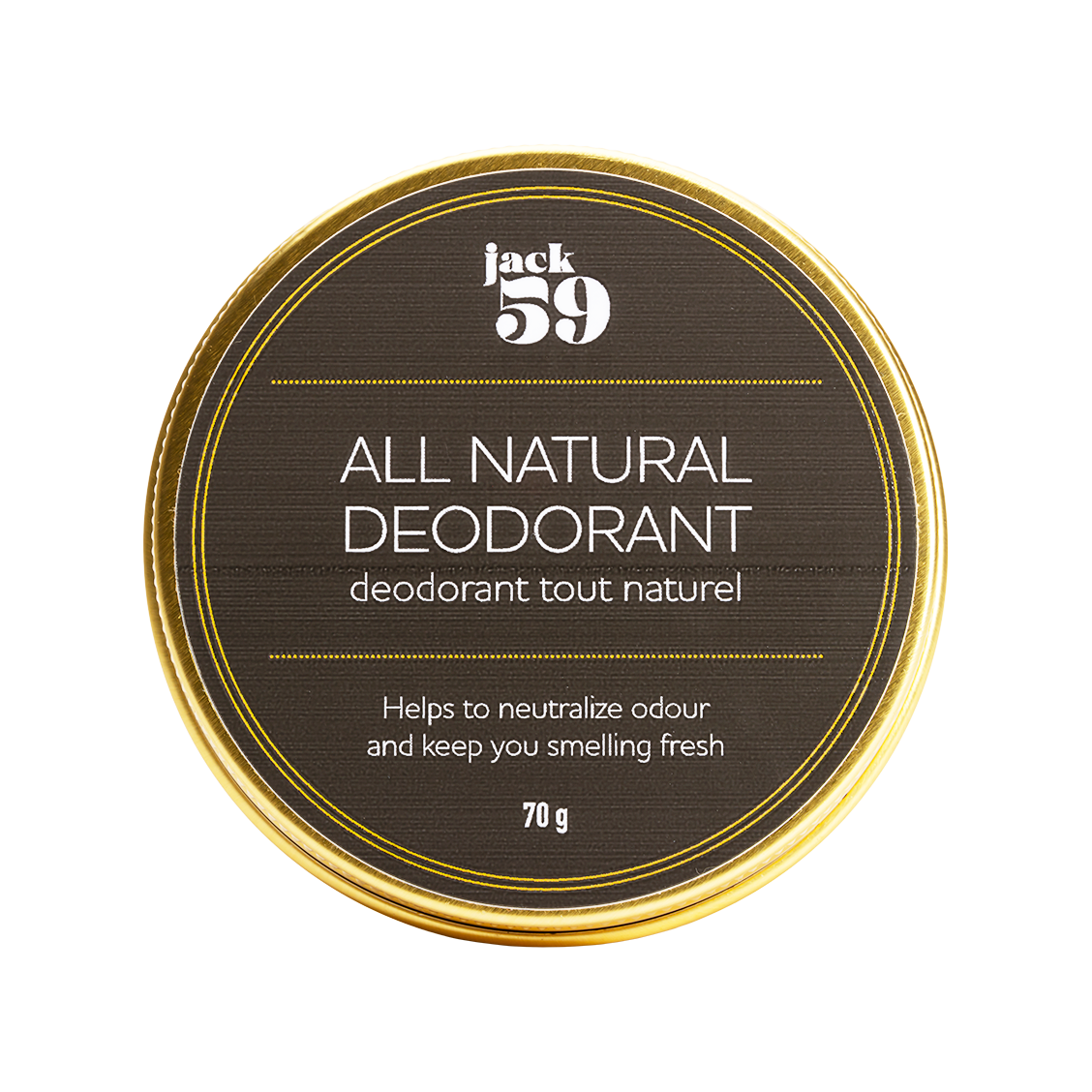 Deodorant - Order the Jack59 All-Natural Deodorant