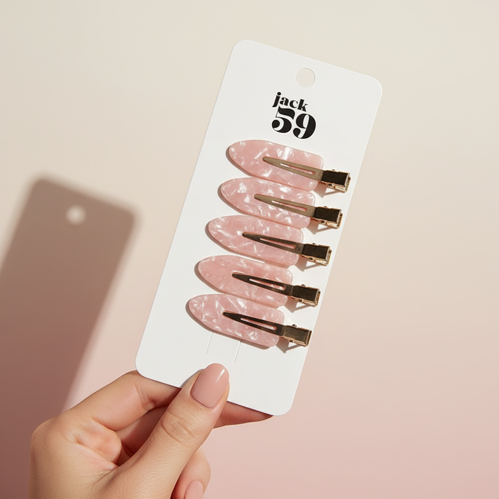 No Crease Hair Clips - 5 Pack