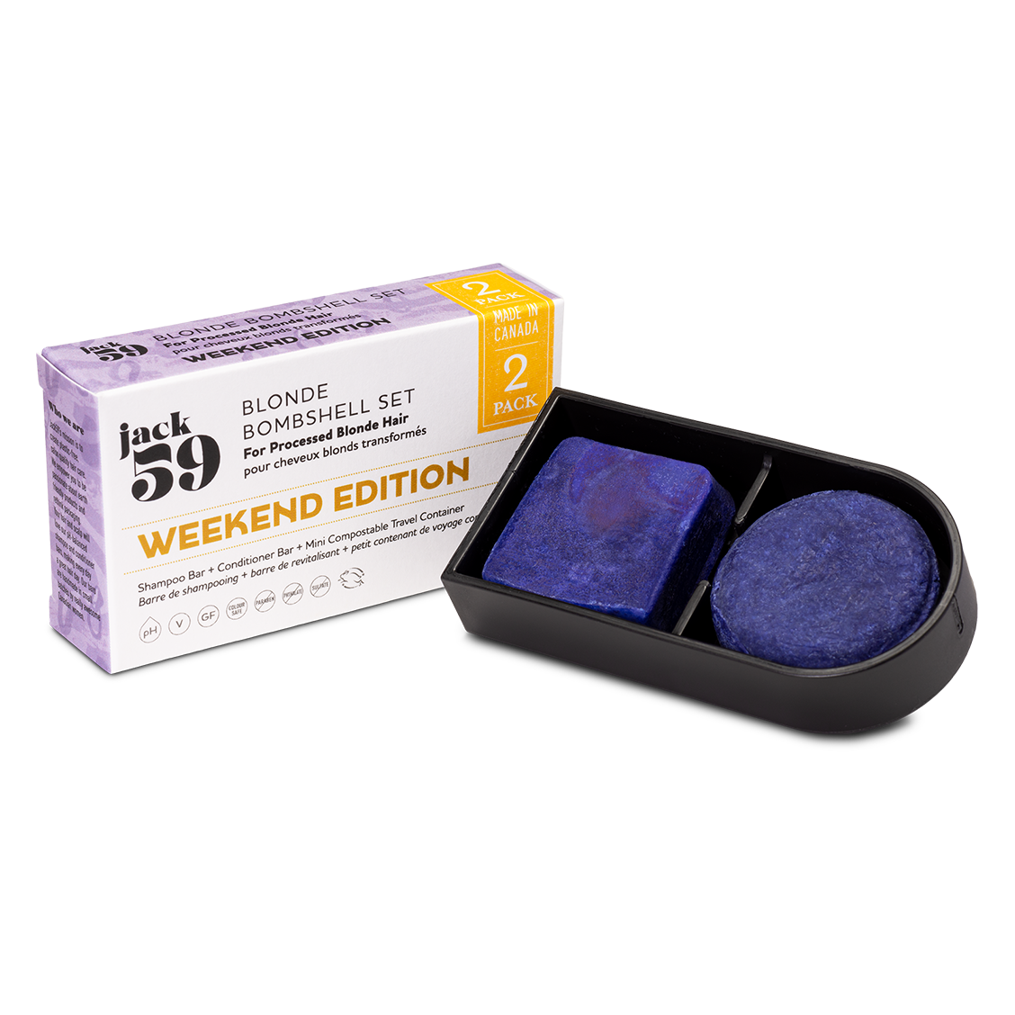 Blonde Bombshell Weekend Edition Travel Set