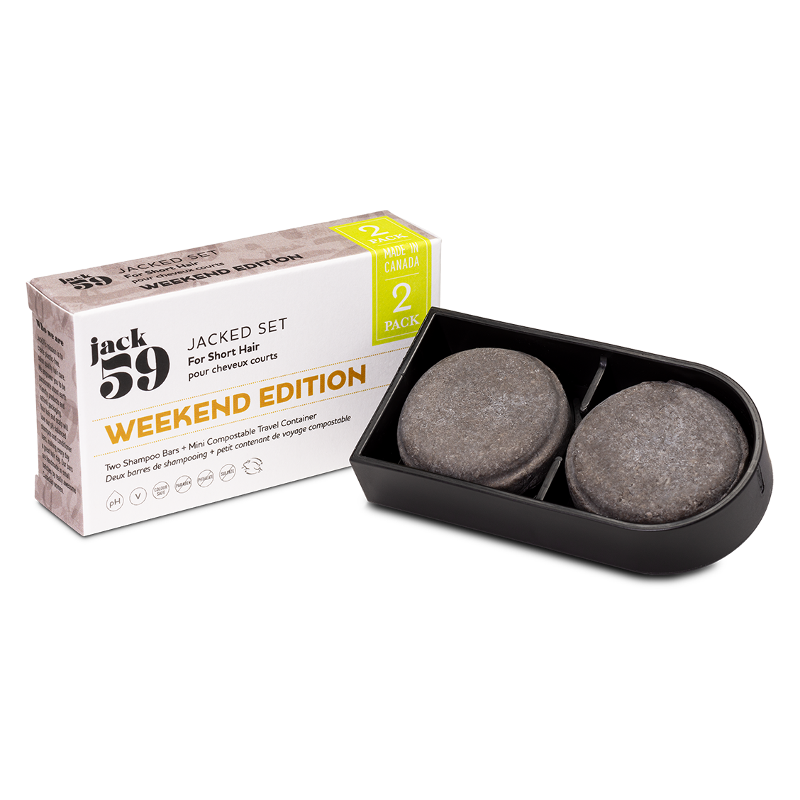 Jacked 3-in-1 Travel Set