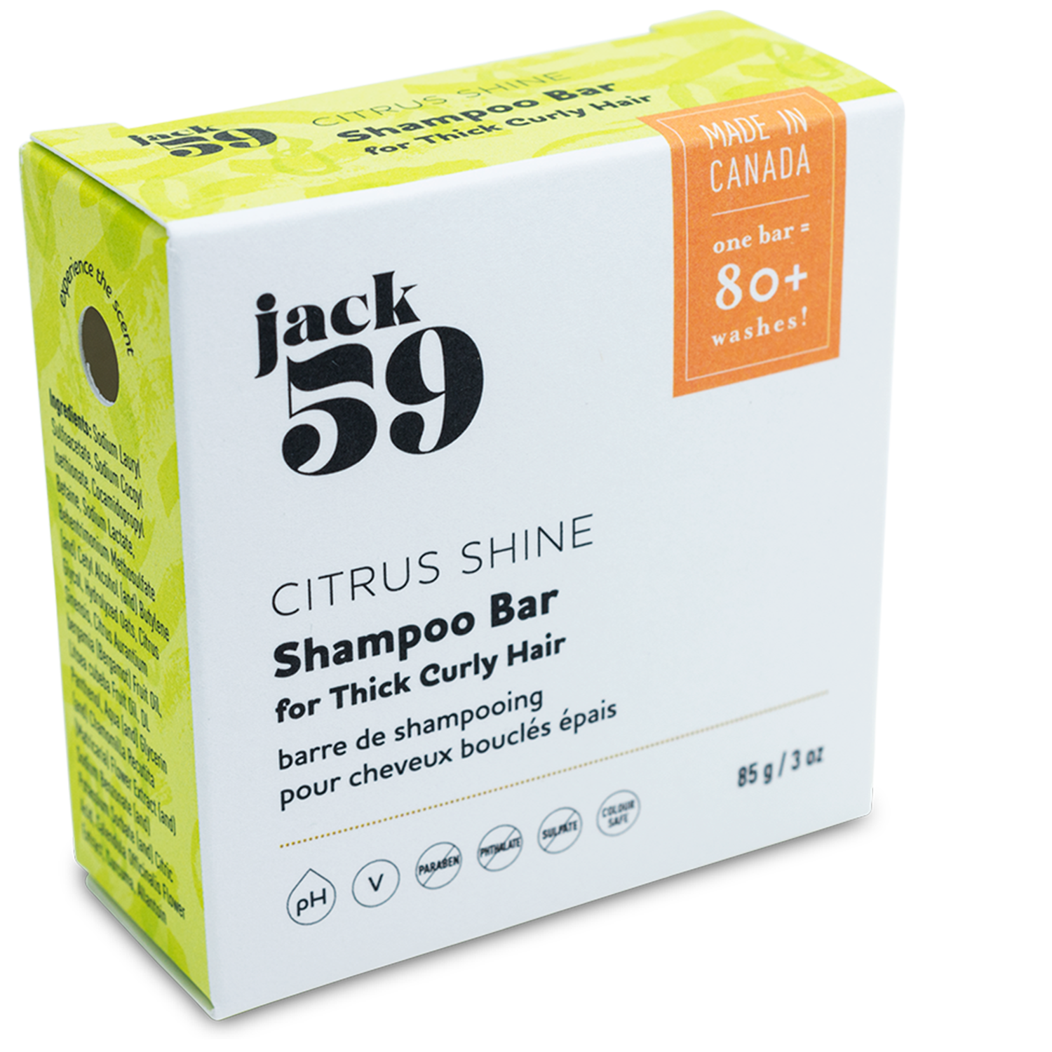 Citrus Shine Shampoo Bar