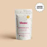 Blume Birthday Cake Superfood Latte