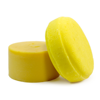 Citrus Shine shampoo bar and conditioner gift set for curly hair scented with orange bergamot and litsea cubeba essential oils contains calendula chamomile and turmeric all natural colour