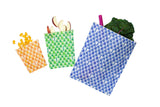 Beebagz - Reusable Beeswax Wrap Food Storage Bags - Starter Pack of 3
